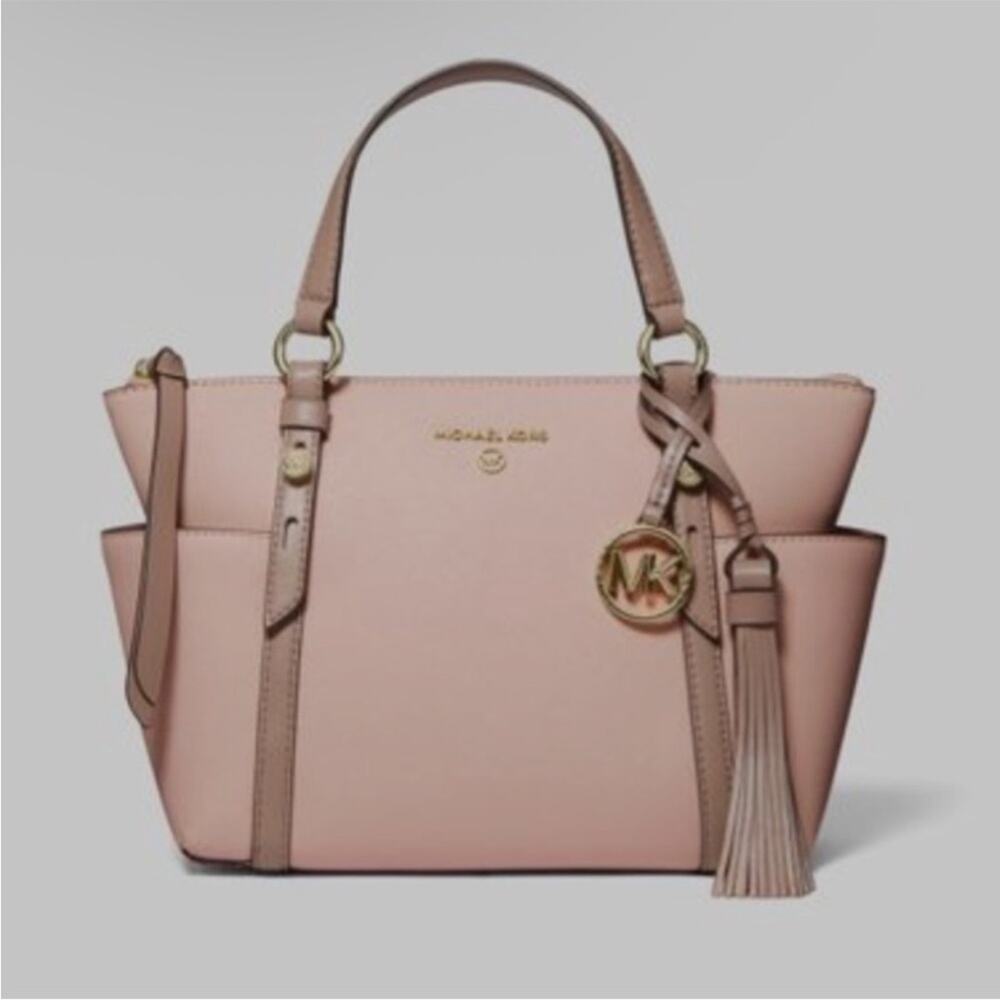 Michael Kors Nomad Tote Crossbody in Blush Pink - Picture 9 of 12